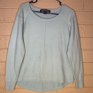 French Connection Soft Blue Crew Neck Sweater